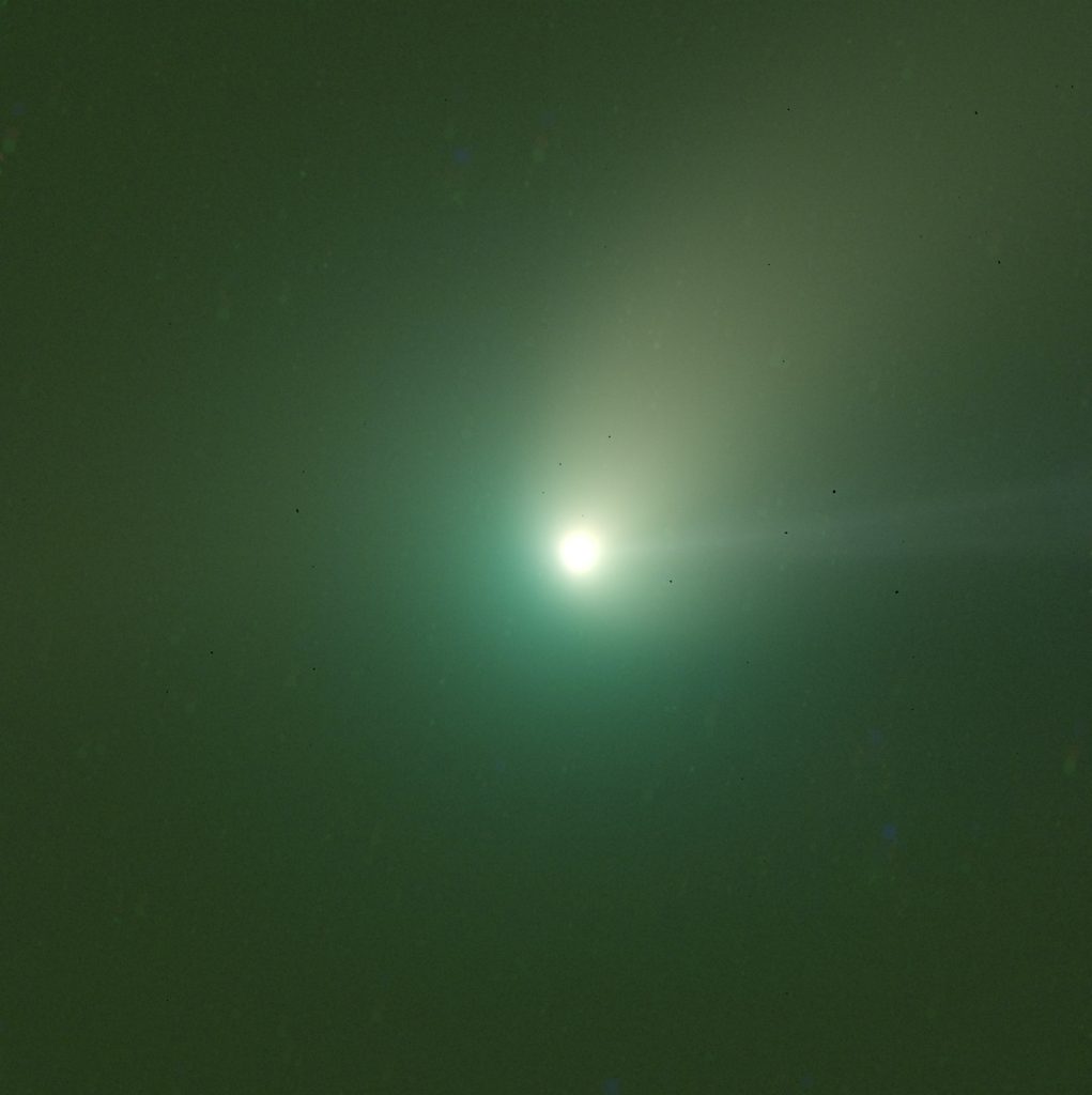 A Comet Occurrence 50,000 Years in the Making
